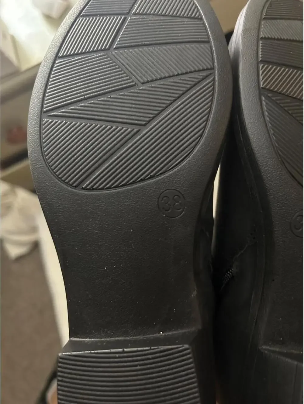 Brand new Black ankle boots with buckle detail size 7.5
